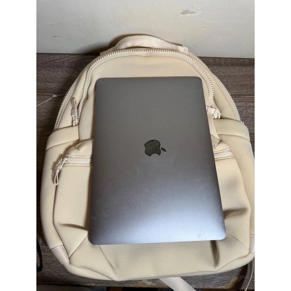 All in Motion Backpack Neoprene Minimalist Cream Beige